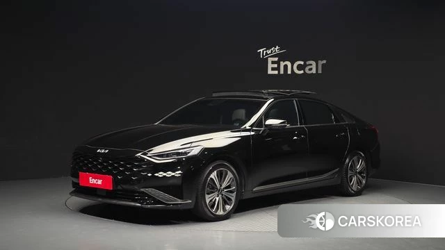 Kia K8 Hybrid 2023 Черный из Кореи