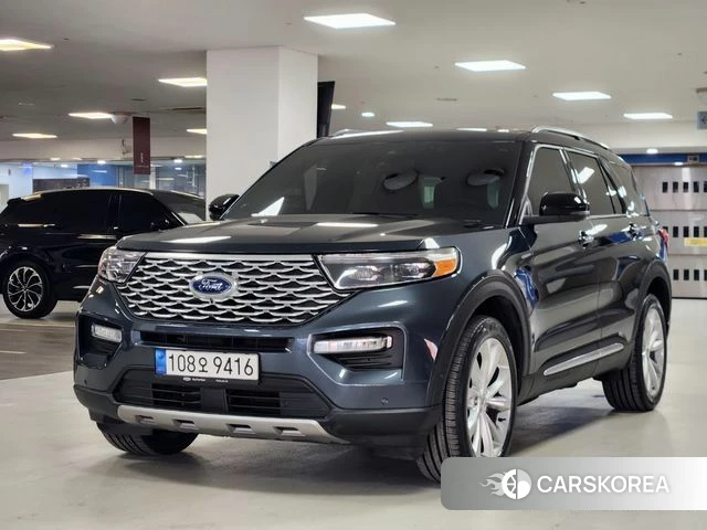 Ford Explorer 6th Generation 2022 Синий из Кореи