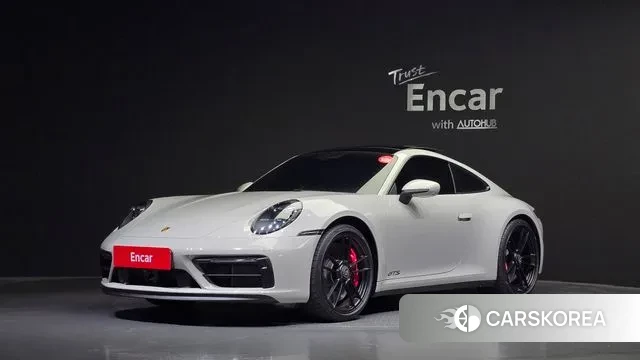 Porsche 911(992) 2022 Серебристо-серый из Кореи