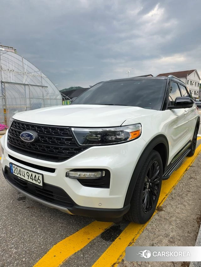 Ford Explorer 6th Generation 2022 Белый из Кореи