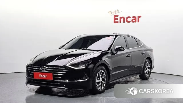 Hyundai Sonata Hybrid (DN8) 2022 Черный из Кореи