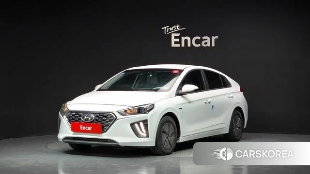 Hyundai The New Ionic Hybrid 2019 Белый из Кореи