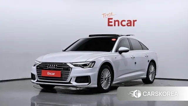 Audi A6 (C8) 2021 Белый из Кореи
