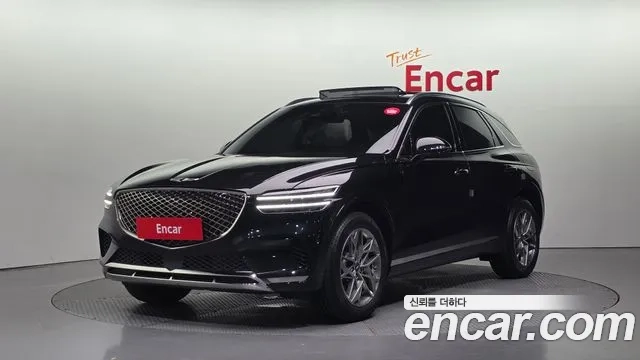 Genesis GV70 2024 Черный из Кореи