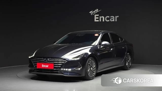 Hyundai Sonata Hybrid (DN8) 2019 Синий из Кореи