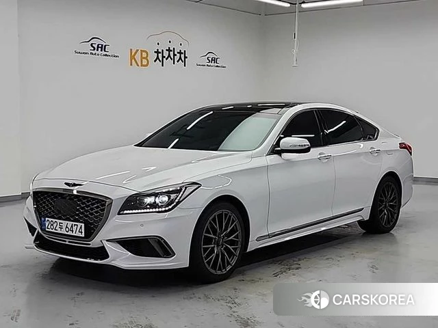 Genesis G80 2019 Белый из Кореи