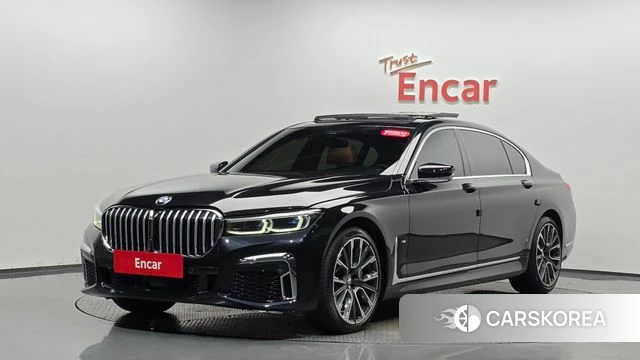 BMW 7 Series (G11) 2022 Черный из Кореи