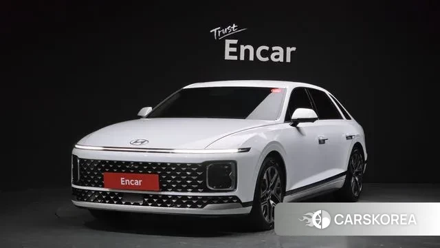 Hyundai Grandeur Hybrid (GN7) 2023 Белый из Кореи