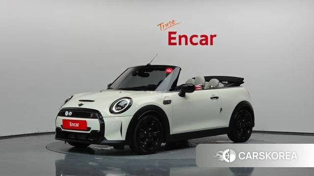 Mini Cooper S Convertible 2022 Жемчужный цвет из Кореи