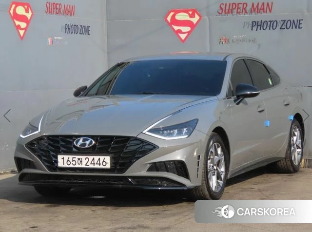 Hyundai Sonata (DN8) 2021 Серый из Кореи