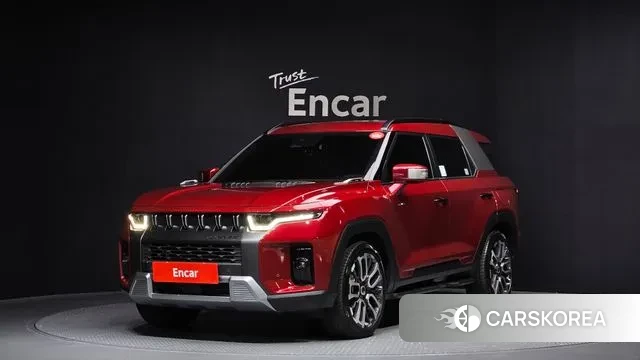 Ssangyong Torres 2022 Красный из Кореи