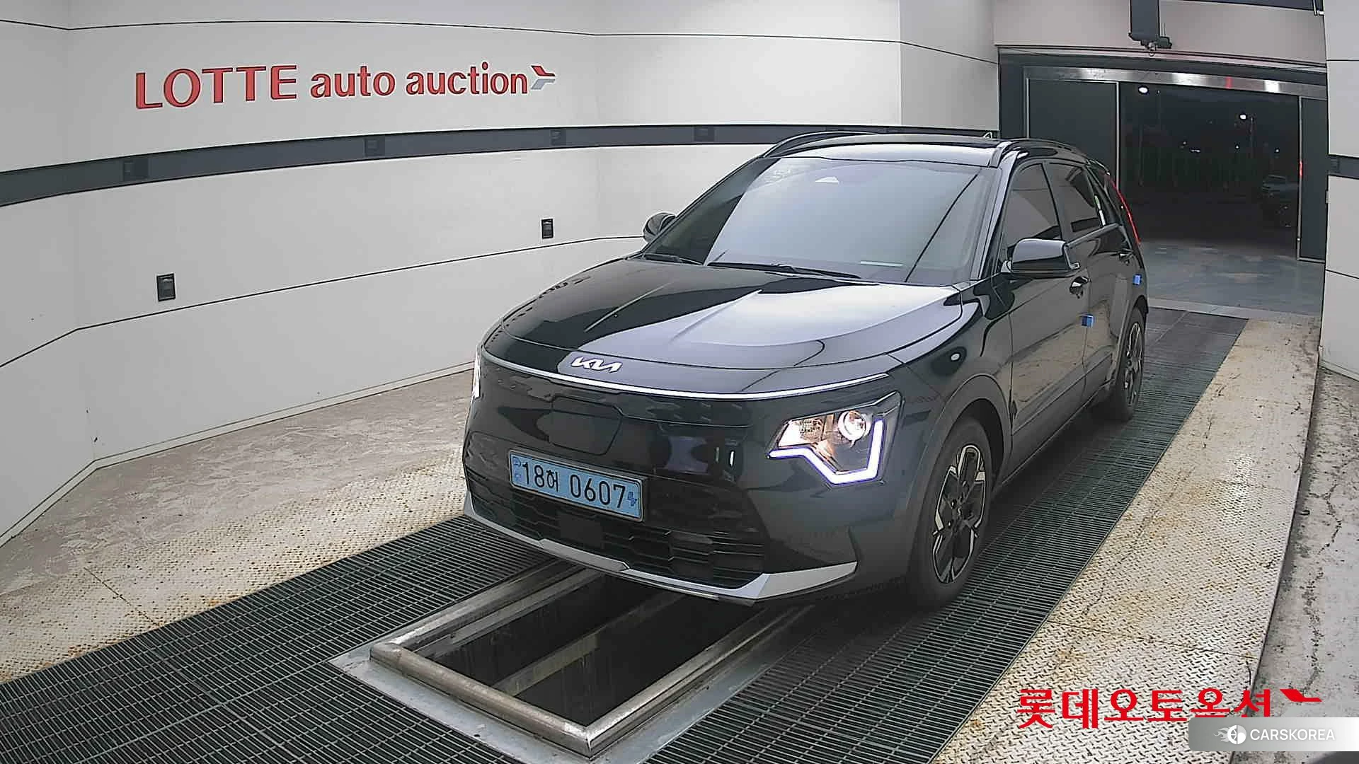 Kia Niro EV 2023 Черный из Кореи