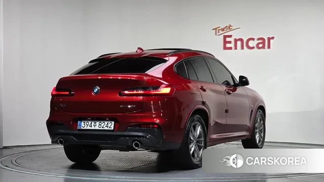 BMW X4 (G02) 2020 Красный из Кореи