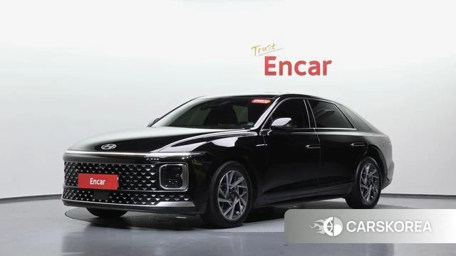 Hyundai Grandeur Hybrid (GN7) 2023 Черный из Кореи