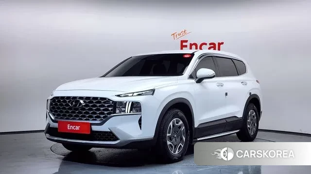 Hyundai The New Santa Fe 2021 Белый из Кореи