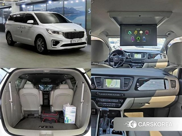Kia The New Carnival 2019 Белый из Кореи