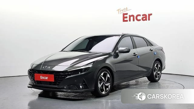 Hyundai Avante (CN7) 2021 Серый из Кореи