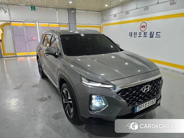 Hyundai Santa Fe TM 2018 Серый из Кореи