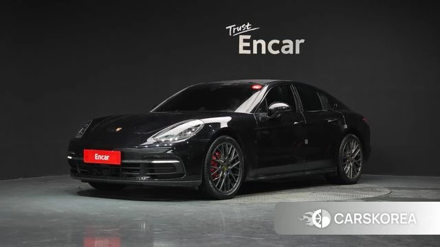 Porsche Panamera (971) 2018 Черный из Кореи