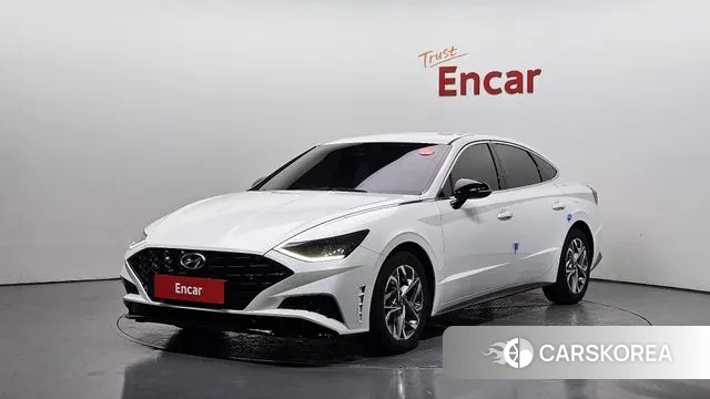 Hyundai Sonata (DN8) 2021 Белый из Кореи