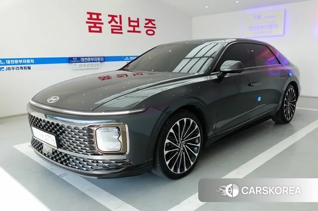 Hyundai Grandeur (GN7) 2023 Черный из Кореи