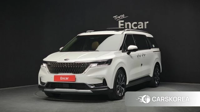 Kia Carnival 4th generation 2021 Белый из Кореи