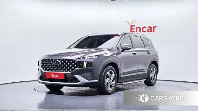 Hyundai The New Santa Fe 2021 Серый из Кореи