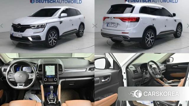 Renault Korea (Samsung) The New QM6 2023 Белый из Кореи
