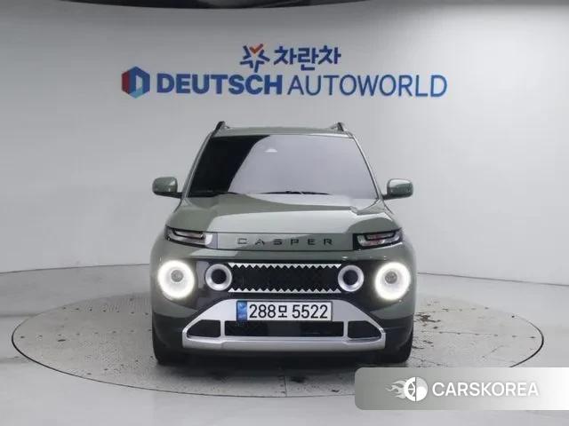 Hyundai Casper 2022 Светло-зеленый из Кореи