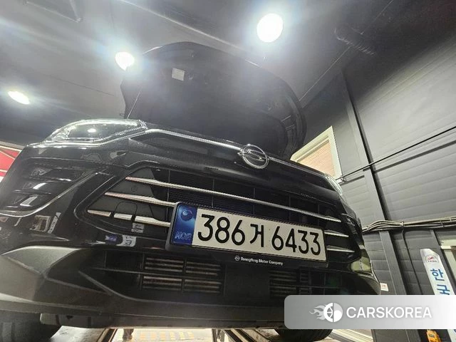 Ssangyong Beautiful Korando 2022 Черный из Кореи
