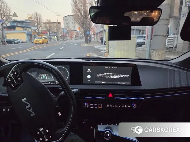 Kia EV6 2022 Синий из Кореи