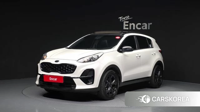 Kia Sportage The Bold 2021 Белый из Кореи