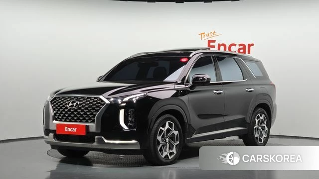 Hyundai Palisade 2022 Черный из Кореи