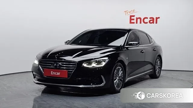 Hyundai Grandeur IG Hybrid 2018 Черный из Кореи