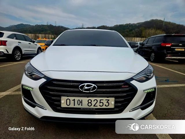 Hyundai Avante AD 2018 Белый из Кореи