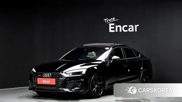 Audi A5 (F5) 2021 Черный из Кореи