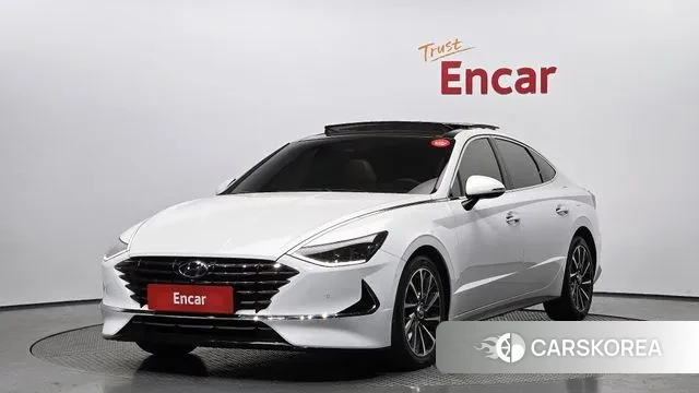 Hyundai Sonata (DN8) 2019 Белый из Кореи