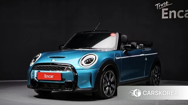 Mini Cooper S Convertible 2023 Синий из Кореи