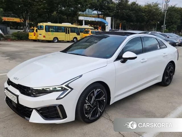 Kia The New K5 Hybrid 3rd generation 2023 Белый из Кореи