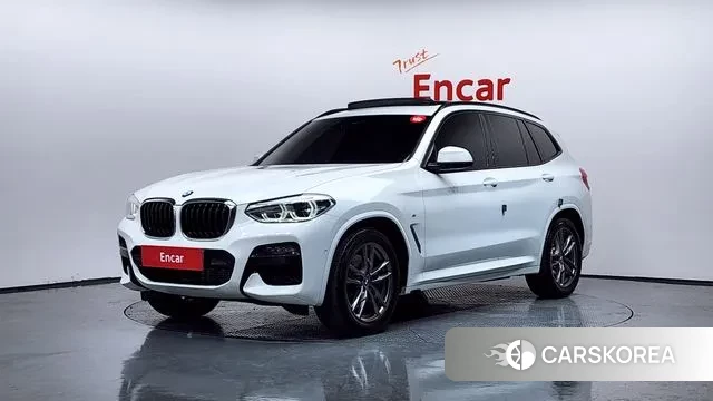 BMW X3 (G01) 2021 Белый из Кореи