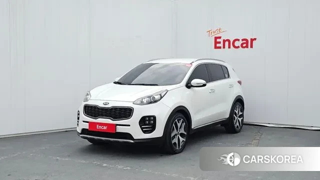 Kia Sportage 4th Generation 2018 Белый из Кореи