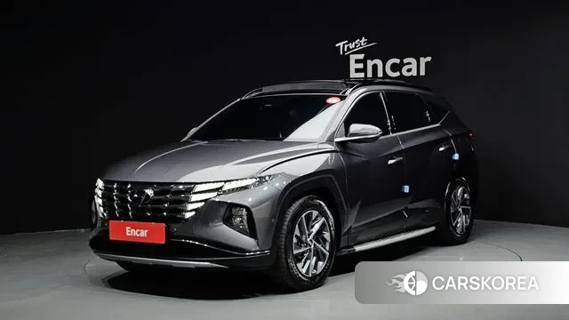 Hyundai Tucson Hybrid (NX4) 2021 Серый из Кореи