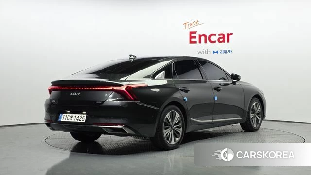 Kia K8 Hybrid 2022 Серый из Кореи