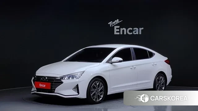 Hyundai The New Avante AD 2018 Белый из Кореи
