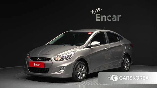 Hyundai Accent (New type) 2018 Серебристо-серый из Кореи