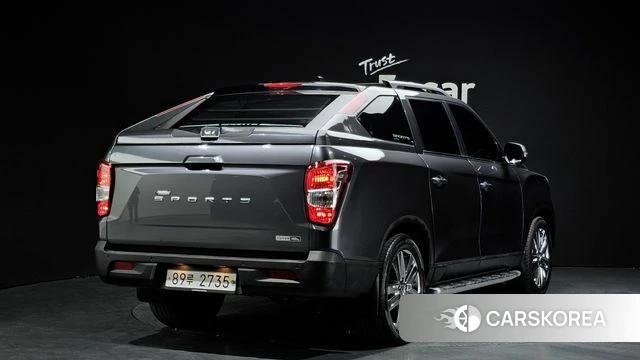 Ssangyong Rexton Sports 2018 Серый из Кореи