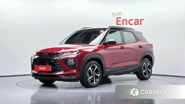 Chevrolet (GM Daewoo) Trailblazer 2020 Красный из Кореи