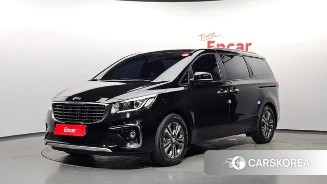 Kia The New Carnival 2019 Черный из Кореи