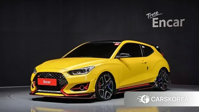 Hyundai Veloster (JS) 2020 Желтый из Кореи
