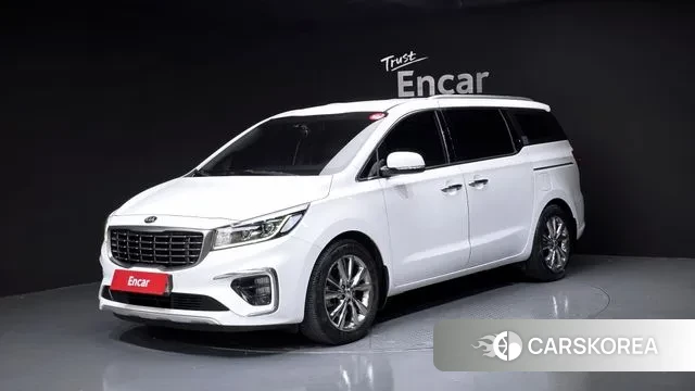 Kia The New Carnival 2019 Белый из Кореи